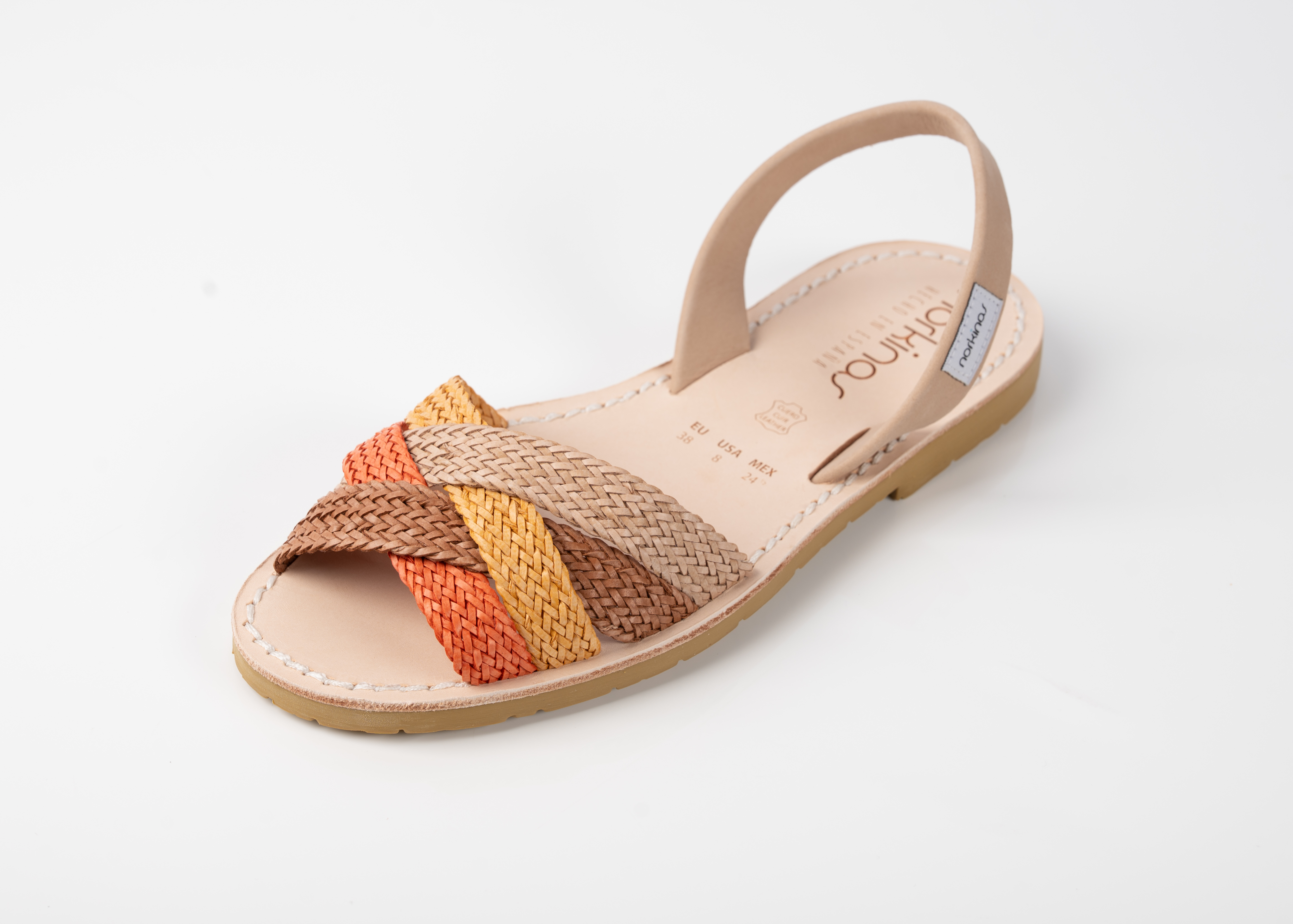 Cas. Naranja, Curcumaca, Cuero, Arena 